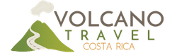 logo volcano travel costa rica airport shuttle and transfer