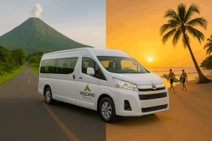 la fortuna to tamarindo to la fortuna arenal volcano